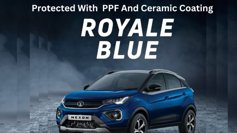 Tata Nexon 2022 Protected With PPF And Ceramic Coating | To Know About Car Paint Protection Film