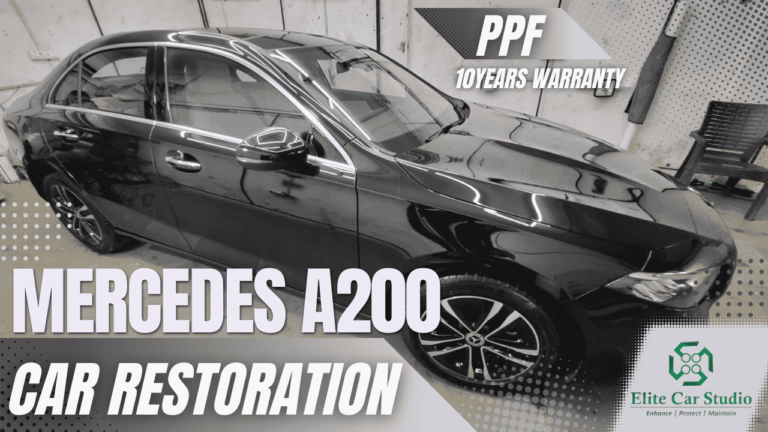 Mercedes A200 Protected with PPF and Ceramic Coating | Ultimate Paint Protection & Shine!| Warranty & Insurance