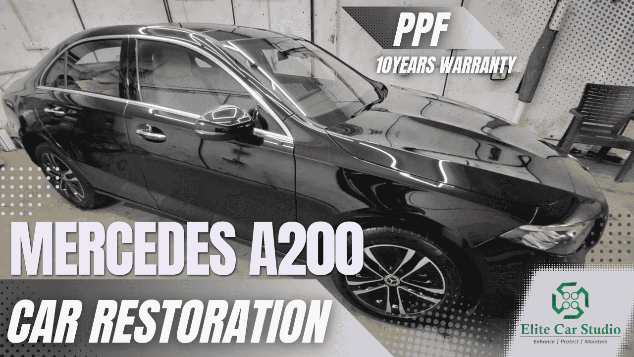Mercedes A200 Protected with PPF and Ceramic Coating | Ultimate Paint Protection & Shine!